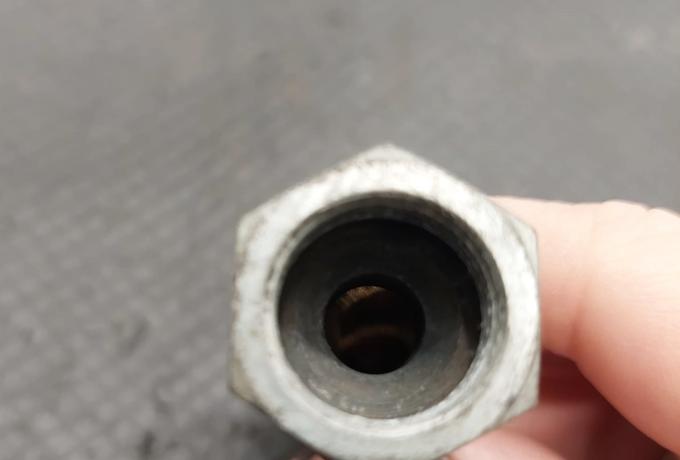 AJS/Matchless Oil Feed Union with Filter 3/8 BSP 1947-51 NOS