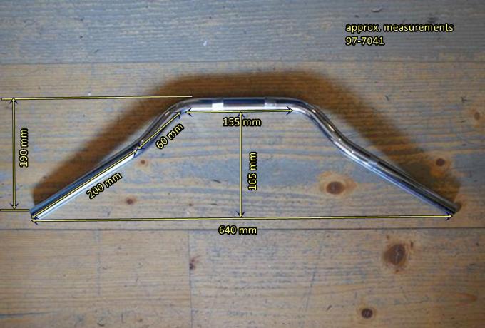 Triumph Handlebars 1979 T140E 7/8"/22mm