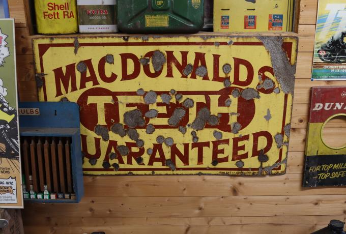 MacDonalds Teeth Sign