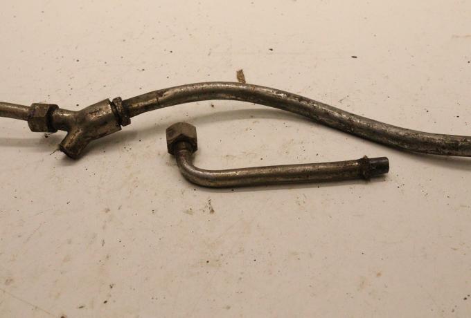 Velocette Rocker Oil feed pipe used