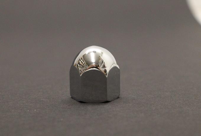 Norton Domed nut for footrest rod 