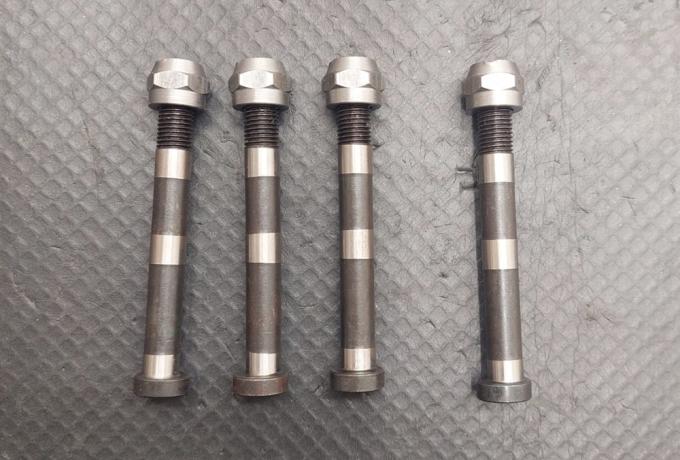 BSA A10/A65 Connecting Rod Bolt/Big End Bolt/Conrod Bolt+Nuts Set
