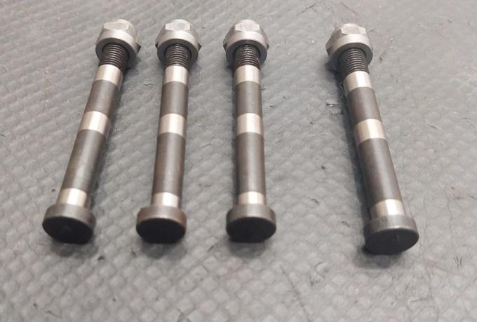 BSA A10/A65 Connecting Rod Bolt/Big End Bolt/Conrod Bolt+Nuts Set