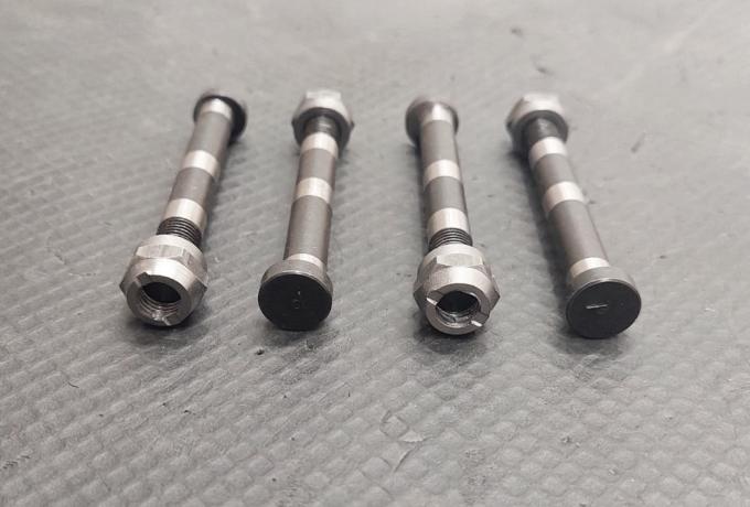 Pleuelbolzenset mit Muttern BSA A10/A65 