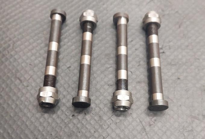 Pleuelbolzenset mit Muttern BSA A10/A65 