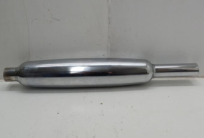 BSA Silencers A50/A65T/A65L short  1 1/2" NOS