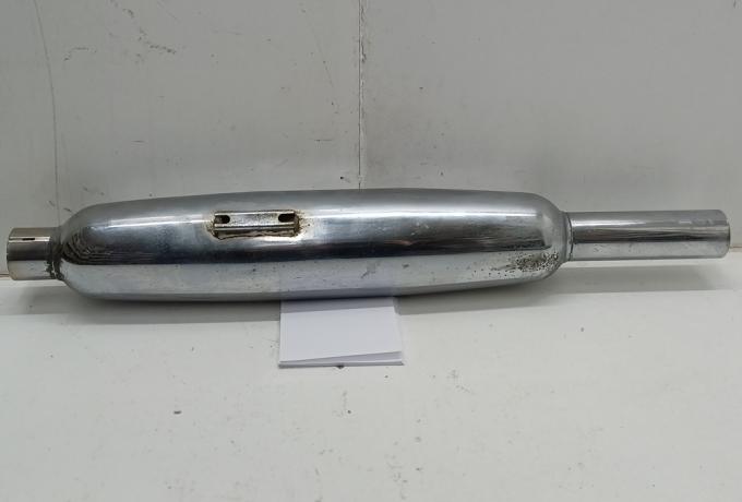 BSA Silencers A50/A65T/A65L short  1 1/2" NOS