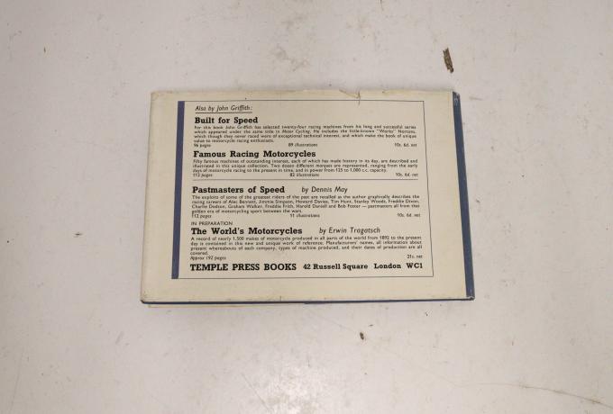 Historic Racing Motorcycles Book John Griffith