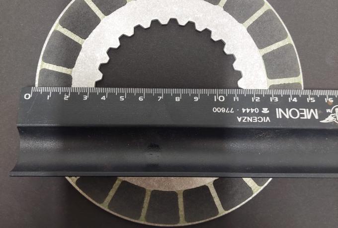 Norton Commando 750 Clutch Plate Set of 4, Bonded metal friction plates