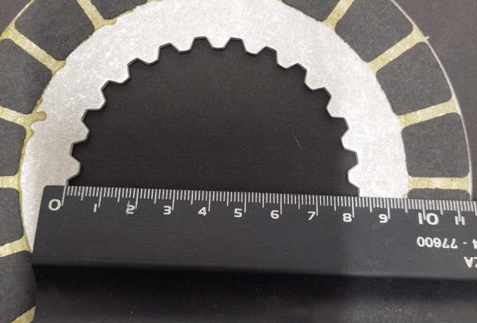 Norton Commando 850 Clutch Plate Set of 5. Bonded metal friction plates