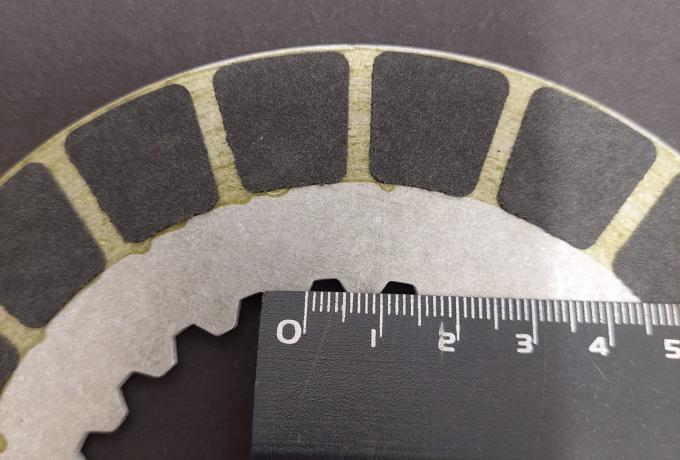 Norton Commando 850 Clutch Plate Set of 5. Bonded metal friction plates