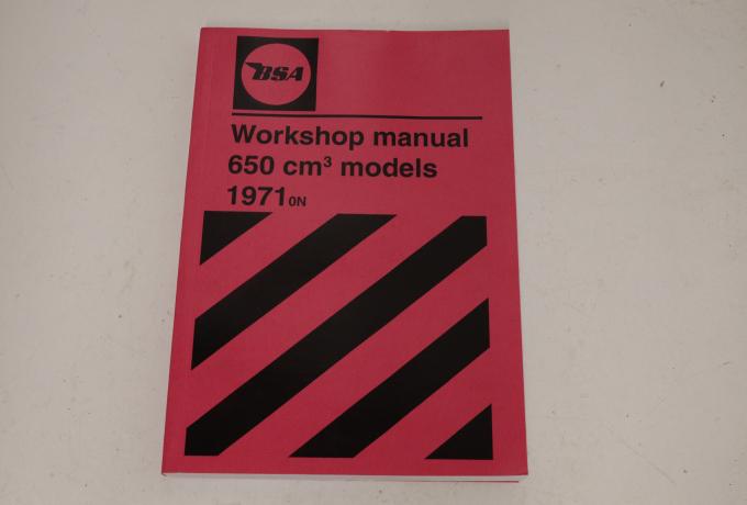 BSA Handbuch A65 650ccm
