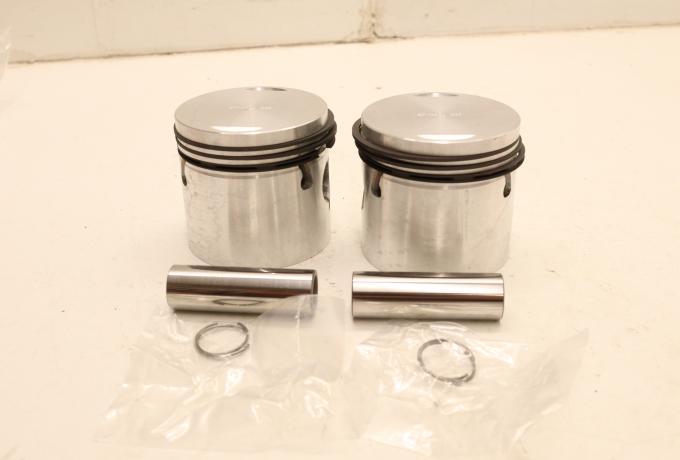 BSA A7 Pistons Genuine AE NOS +20