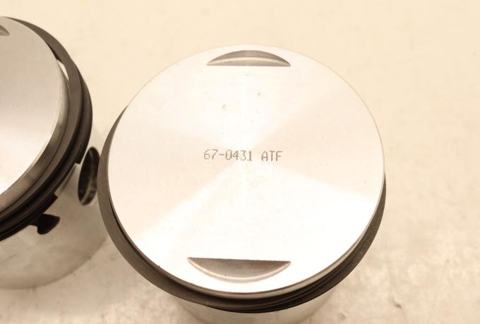 BSA A7 Pistons Genuine AE NOS +20