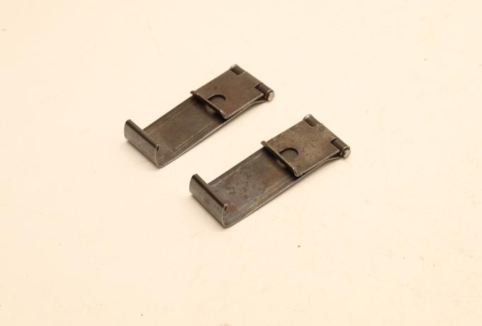 T-Type Norton Battery Clips /Pair. Lucas Replica