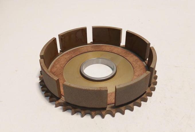 BSA Clutch Basket/Sprocket & Housing A7,A10,B31,B32,B33,B34. Gold Star, 6 Spring Clutch