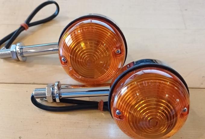 BSA/Triumph/Norton Flasher short LAP (Lucas), /Pair