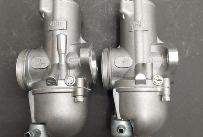 Amal Norton Commando 750cc Carburettor Set 930 STD 1973