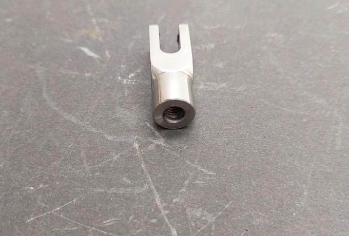 AJS/Matchless End Yoke for Brake Rod 1941-56 Polished Stainless