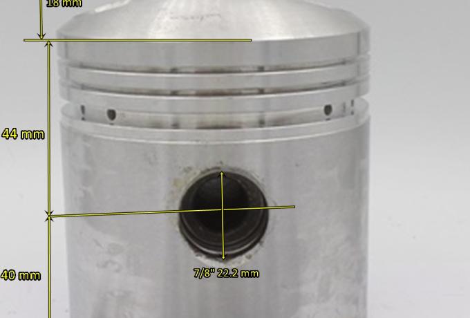  AJS/Matchless Piston 497 cc. 1956- OHV. 18CS/G80CS STD