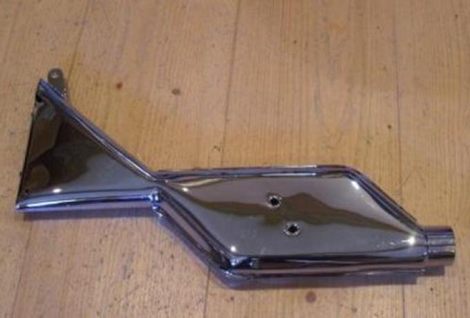 Brooklands Can 1 3/4" nickel plated