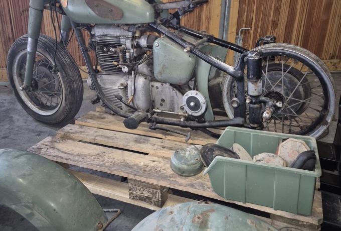 Sunbeam 500 cc OHC Barn Find