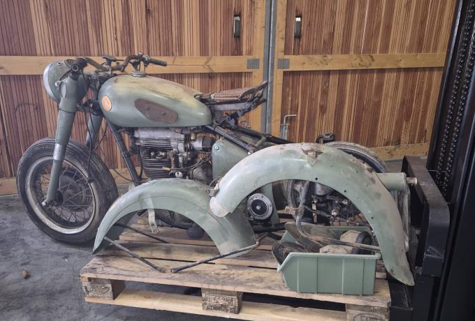 Sunbeam 500 cc OHC Barn Find