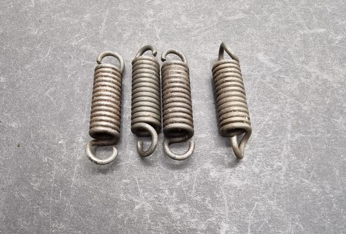 BSA M20 Brake Shoe Spring. Nos. Set of 4