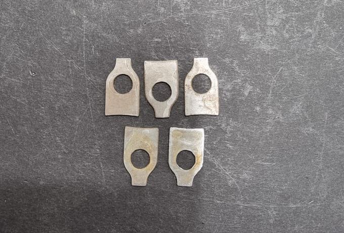 AJS/Matchless Lock Washer Set of 5. Rear sprocket Retaining Nut