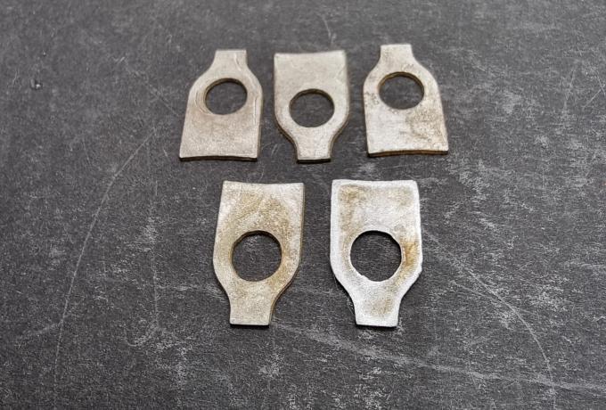 AJS/Matchless Lock Washer Set of 5. Rear sprocket Retaining Nut