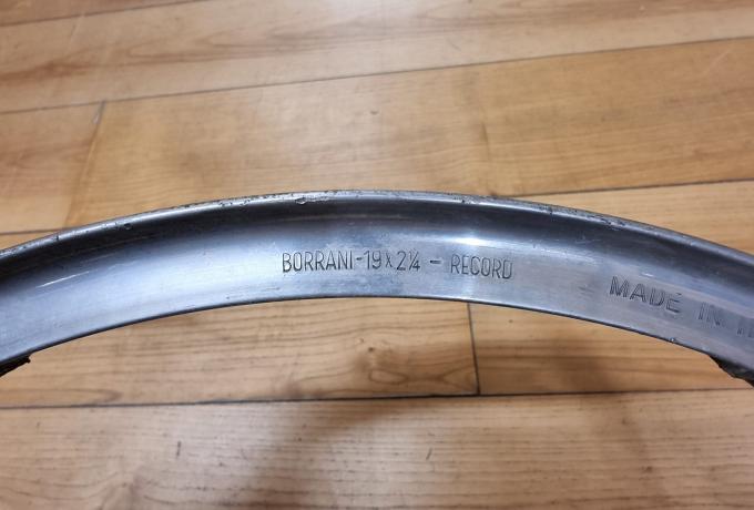 Borrani Rim used 19" x 2 1/4" 40 Holes