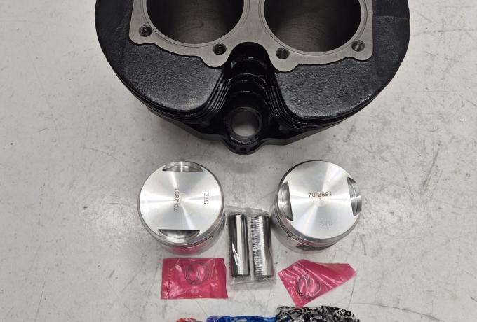 Triumph Zylinder Set 6T. 8-stud. f. Eisenkopf. Pre Unit