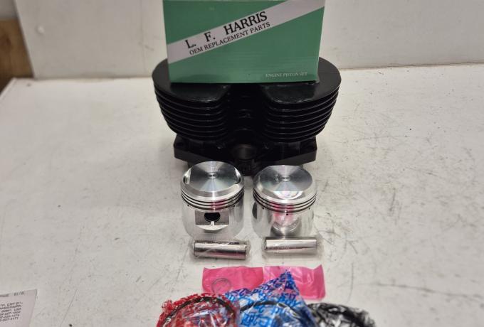 Triumph Zylinder Set TR6. T120. T110 f. Alukopf. Pre Unit. 8-Stud