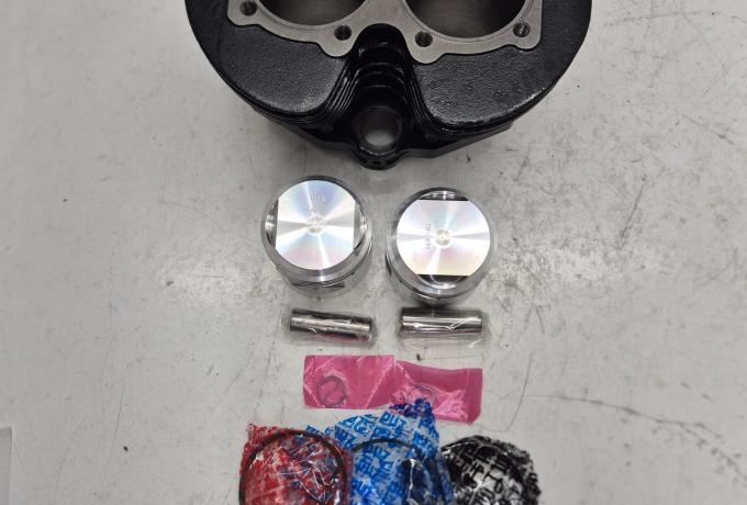 Triumph Zylinder Set TR6. T120. T110 f. Alukopf. Pre Unit. 8-Stud