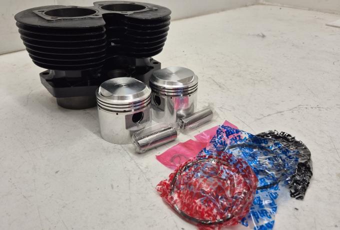 Triumph Zylinder Set TR6. T120. T110 f. Alukopf. Pre Unit. 8-Stud