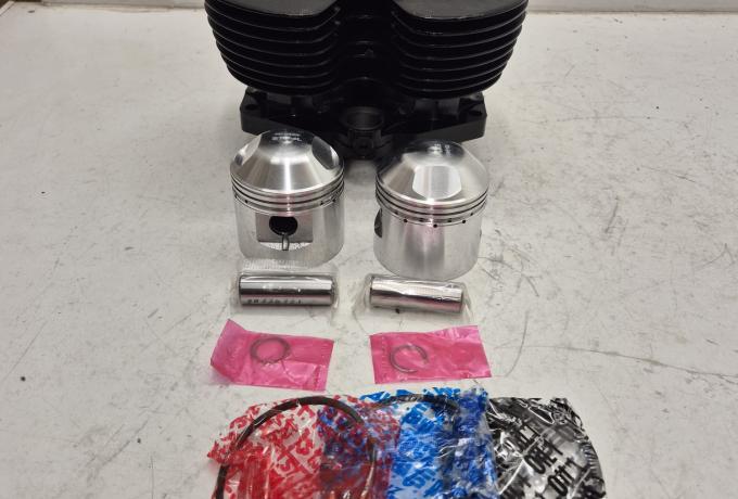 Triumph Zylinder Set T120 TR6.  8-stud. f. Alu Kopf. Pre Unit