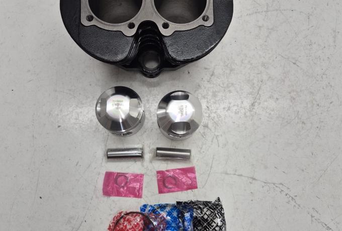 Triumph Zylinder Set T120 TR6.  8-stud. f. Alu Kopf. Pre Unit