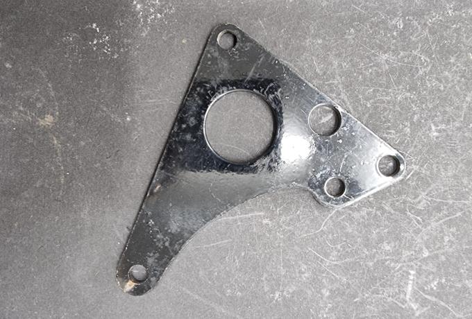 Triumph T160 Early Engine Plate LHS
