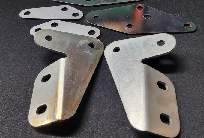 Norton Commando 850 MKIII Silencer Mounting Bracket Set 