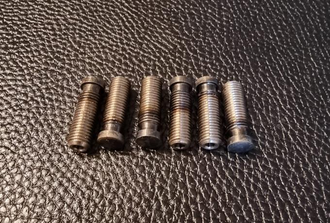Triumph T160 Tap Adjuster Set Mushroom Head 1973-76