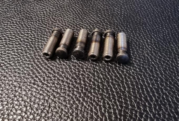 Triumph T160 Tap Adjuster Set Mushroom Head 1973-76