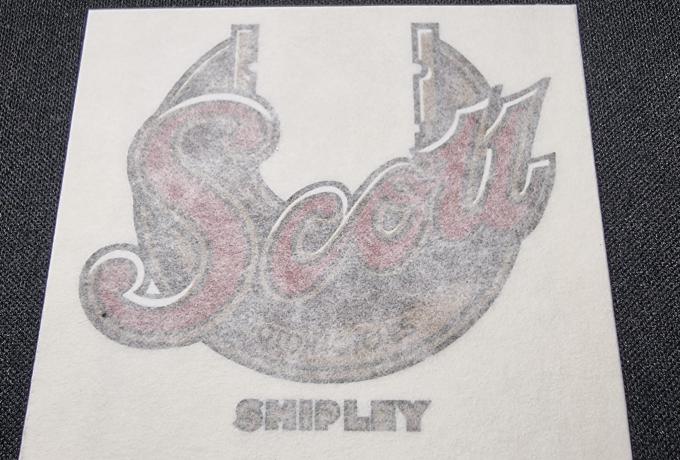 Scott Tank Sticker / Aufkleber