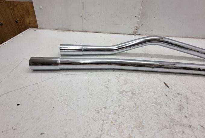 Triumph T150 Front Pipe Pair 1969/70