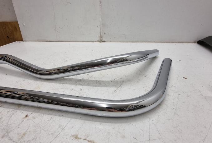 Triumph T150 Front Pipe Pair 1969/70