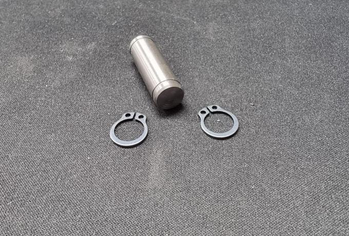 Norton Side Stand Pivot Pin with 2 Circlips