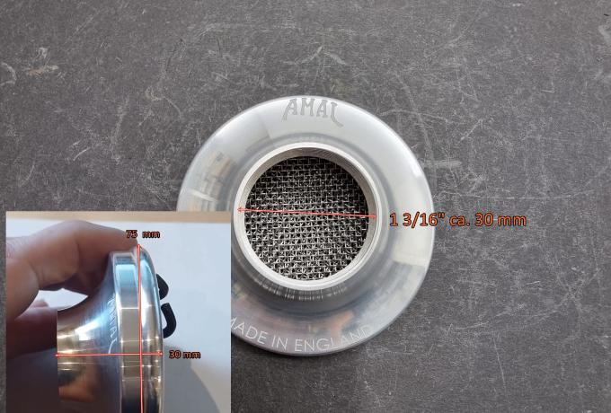 Amal Gauze Intake Assembly 276 pre Monobloc