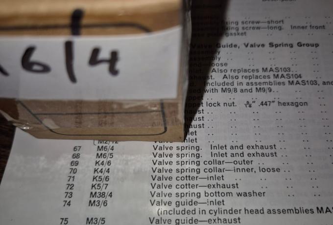 Velocette Valve Spring Inlet & Exhaust  SET