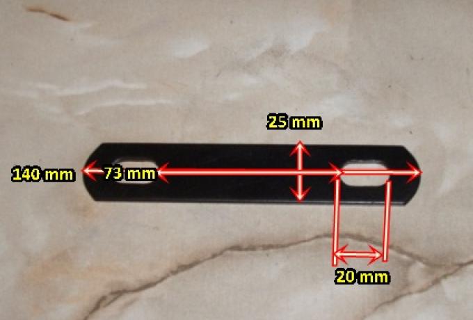 BSA Benzintank Montage Streifen 