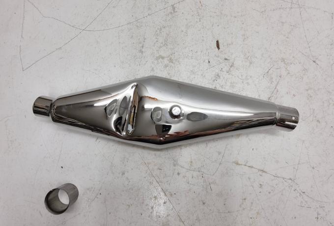 Triumph Tiger Cub Trials Silencer