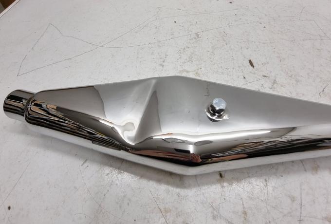 Triumph Tiger Cub Trials Silencer